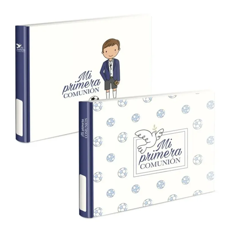 ÁLBUM DE FOTOS ADHESIVO MI PRIMERA COMUNIÓN - NIÑO